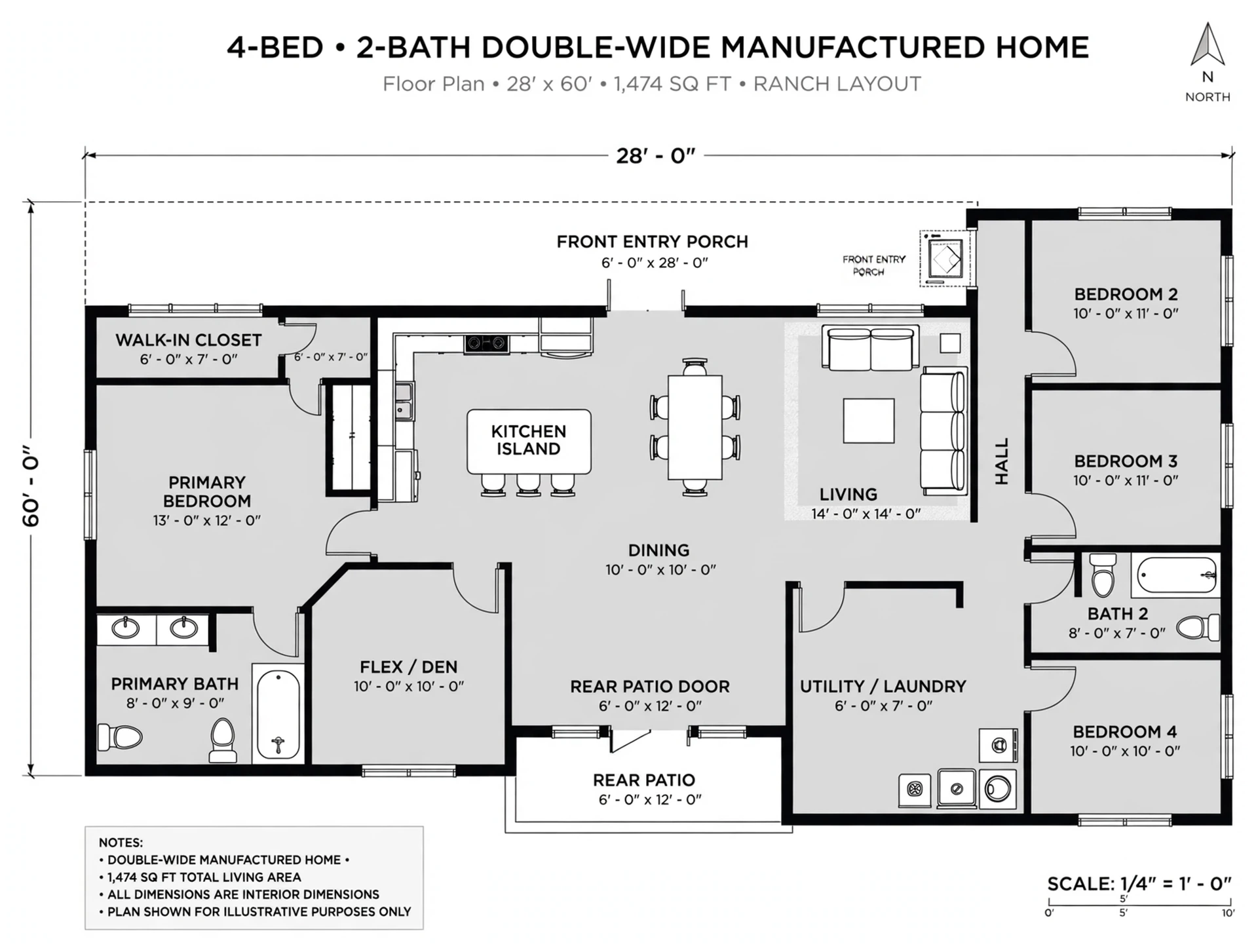Canyon ADU — Floor Plan