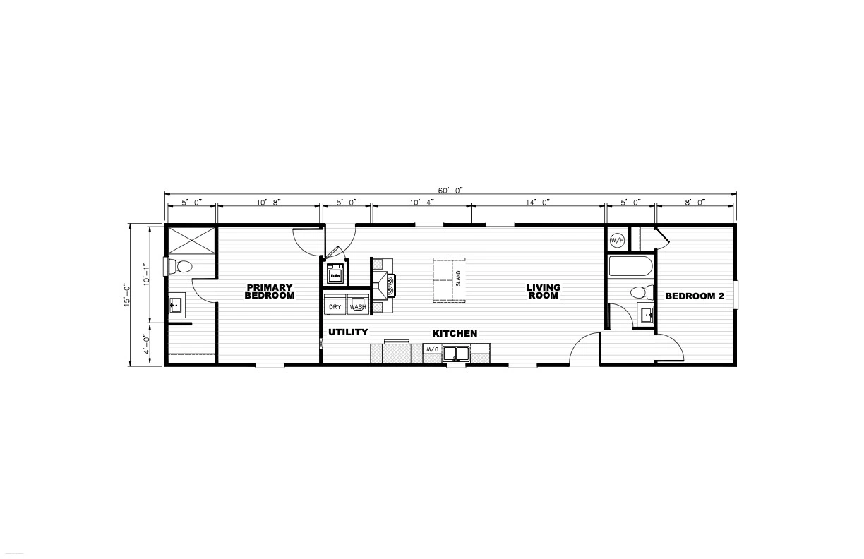 Coronado ADU — Floor Plan