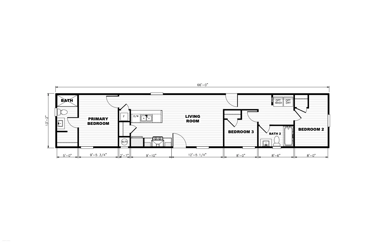 Mission Beach ADU — Floor Plan