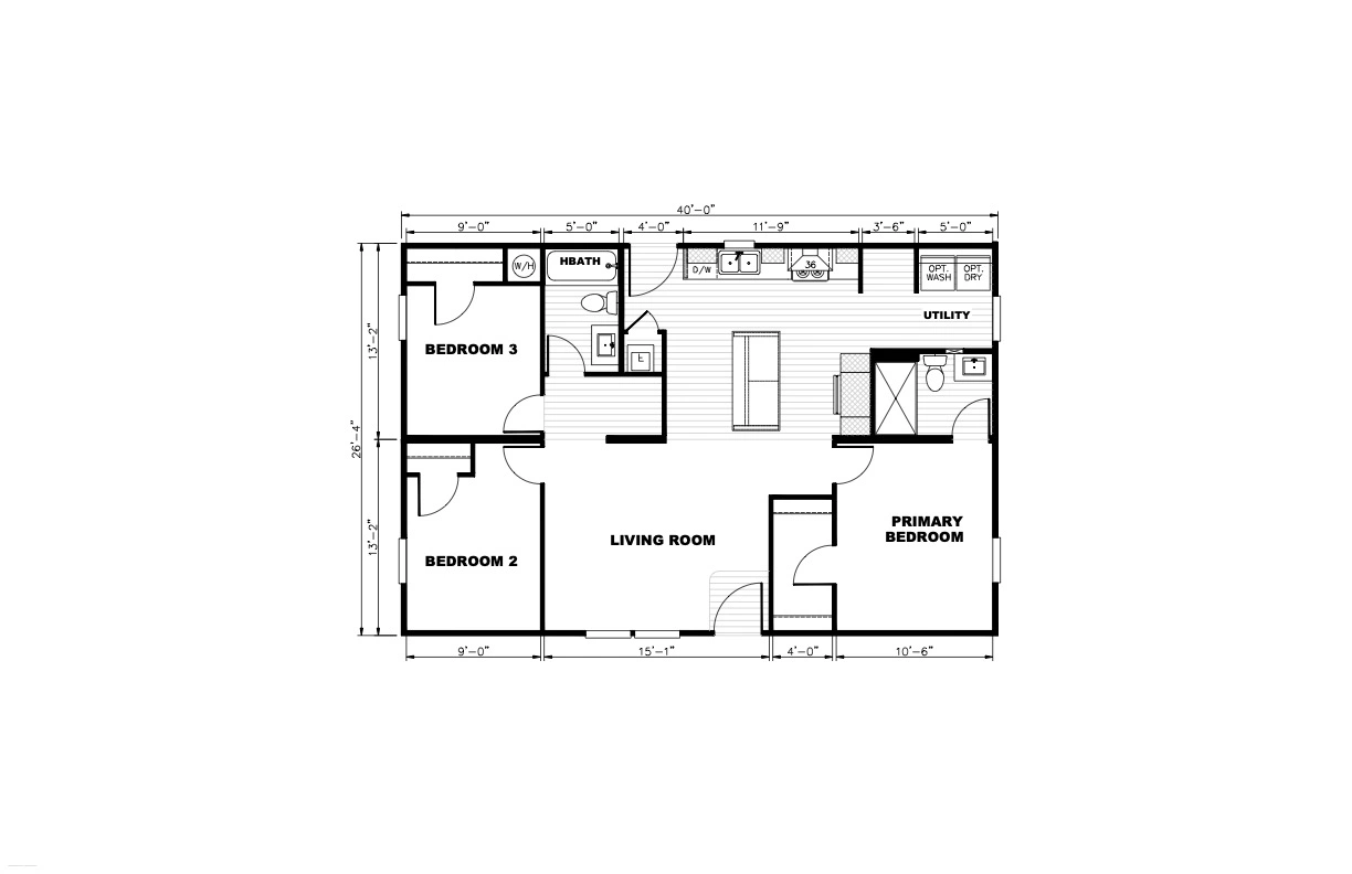 Poway ADU — Floor Plan