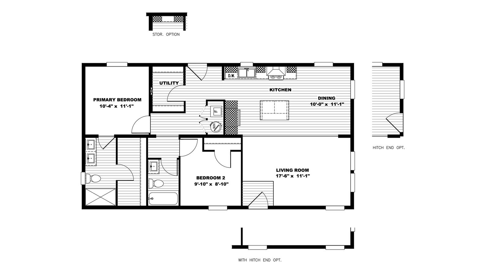 Rising Sun ADU — Floor Plan